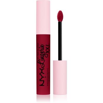NYX Professional Makeup Lip Lingerie XXL ruj de buze lichid, cu finisaj matifiant culoare 22 - Sizzlin 4 ml