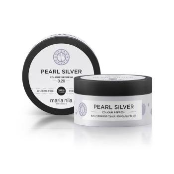 Maria Nila Mâna fină de hrănire fără pigmenți permanenți de culoare Pearl Silver ( Colour Refresh Mask) 300 ml