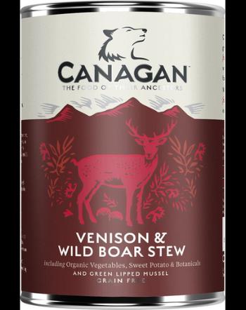 CANAGAN Dog Cerb si mistret, pentru caini 400 g