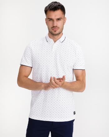 Tom Tailor Denim Polo Tricou Alb