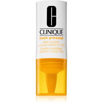 Clinique Fresh Pressed™ Daily Booster with Pure Vitamin C 10% ser stralucire cu vitamina C împotriva îmbătrânirii pielii 4x8,5 ml