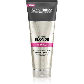 John Frieda Sheer Blonde balsam regenerator pentru par blond 250 ml