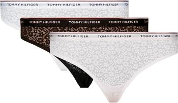 Tommy Hilfiger 3 PACK - chiloți pentru femei PLUS SIZE Brief UW0UW04897-0SK-plus-size XL