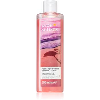 Avon Senses Flamingo Sunset cremă de duș relaxantă 250 ml