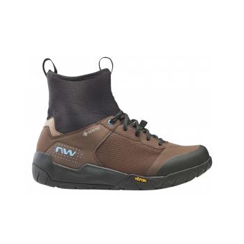 
                 NORTHWAVE Pantofi de ciclism - MULTICROSS MID GTX - maro/negru  
            