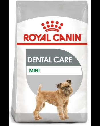 Royal Canin Mini Dental Care Adult hrana uscata caine pentru reducerea formarii tartrului, 1 kg