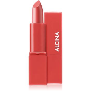 Alcina Pure Lip Color ruj crema culoare 04 Poppy Red