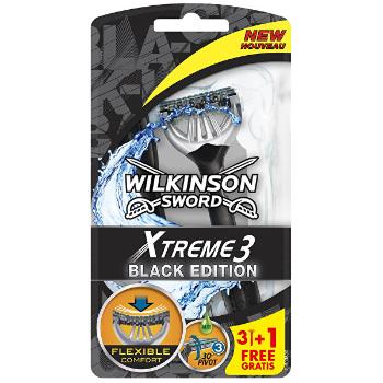 Wilkinson Sword Aparat de unica folosință pentru bărbați Wilkinson Xtreme3 Black 4 buc