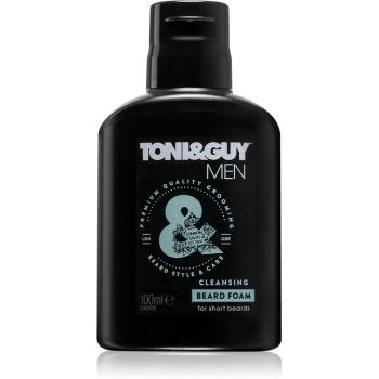 TONI&GUY Men spuma de curatat pentru față și barbă 100 ml