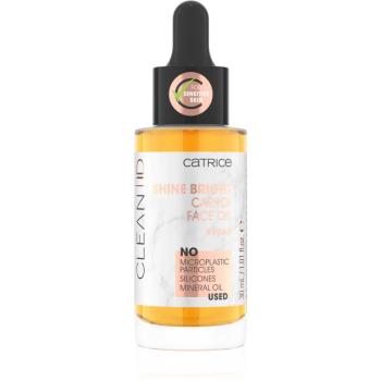 Catrice Clean ID Shine Bright ulei hranitor pentru piele 30 ml