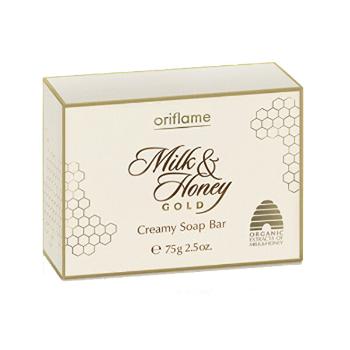 Oriflame Săpun Cremă Milk & Honey Gold (Creamy Soap Bar) 75 g