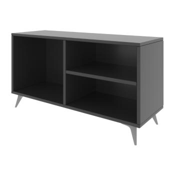 Comodă TV gri antracit 100x54 cm Zisino – Kalune Design