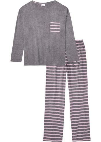 Pijama cu bluză supradimensionată