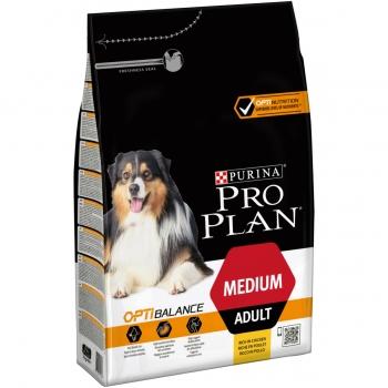 PURINA Pro Plan Adult M, Pui, hrană uscată câini, 3kg