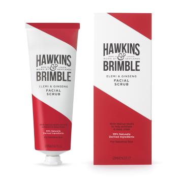 Hawkins & Brimble Peeling blând pentru bărbați cu miros de elemi si ginseng (Elemi & Ginseng Pre-Shave Scrub) 125 ml