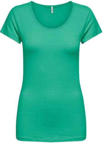 ONLY Tricou pentru femei ONLLIVE Tight Fit 15205059 Marine Green S