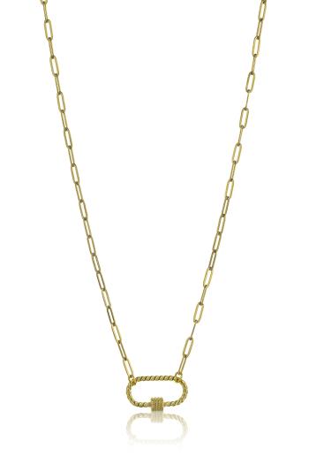 Marc Malone Colier original placat cu aur Hailey Gold Necklace MCN23016G