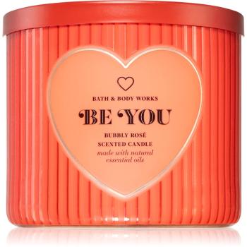 Bath & Body Works Bubbly Rosé lumânare parfumată 411 g