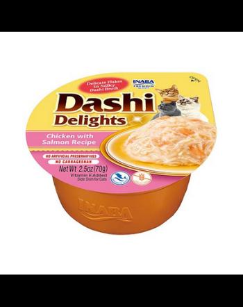 INABA Cat Dashi Delights hrana pisica cu somon 70 g