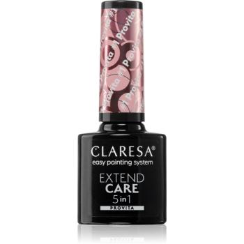 Claresa Extend Care 5 in 1 Provita baza gel pentru unghii efect regenerator culoare #1 5 g