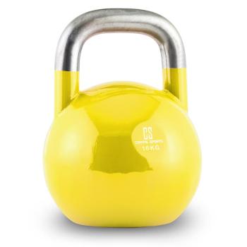 Capital Sports Compket 16 Concurentei Kettlebell oțel kettlebell 16 kg galben