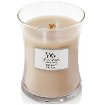 WoodWick Lumânăre parfumată White Honey 275 g