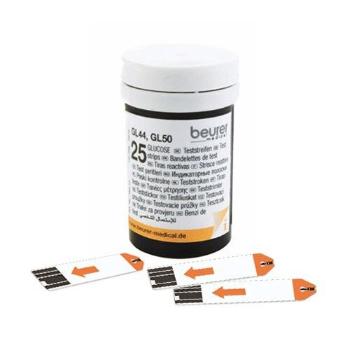 Set teste de glicemie, 2 x 25 buc. pentru glucometre GL 50 - Mărimea 60x75x50mm