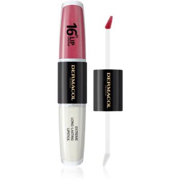 Dermacol 16H Lip Colour ruj rezistent si luciu de buze. culoare 39 2x4 ml