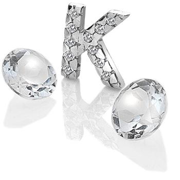 Hot Diamonds Elemente mici-accesorii și literă "K" Anais EX230