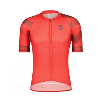 
                 SCOTT Tricou de ciclism cu mânecă scurtă - RC PREMIUM CLIMBER - roșu/gri  
            