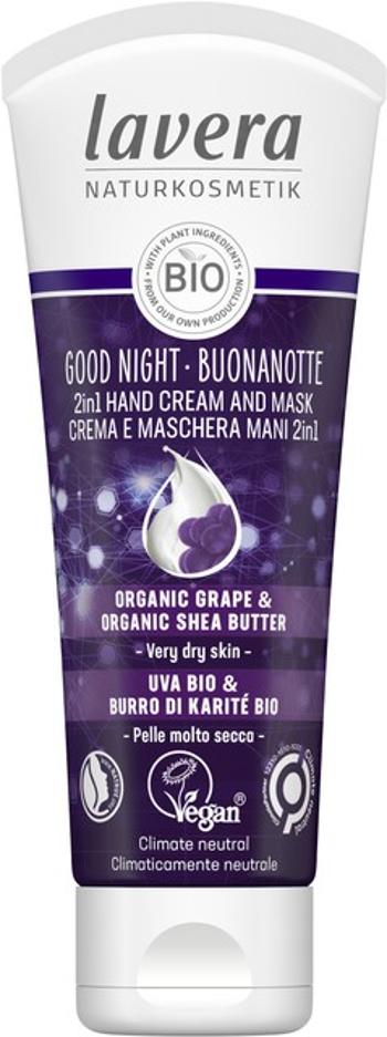 Lavera Cremă de noapte si mască de mâini 2 in 1 (2 in 1 Hand Cream and Mask) 75 ml