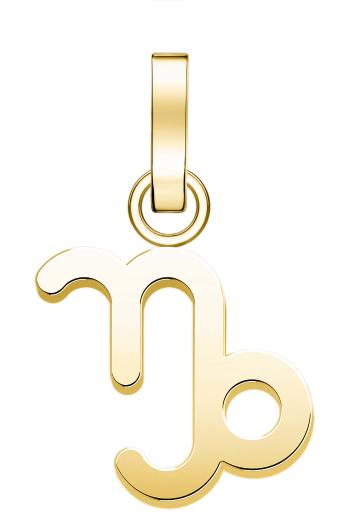 Rosefield Pandantiv placat cu aur Capricorn The Pendant PE-Gold-Capricorn-S