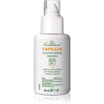 Cannaderm Capillus Seborea Hair Serum ser activ pentru un scalp uscat, atenueaza senzatia de mancarime 40 ml