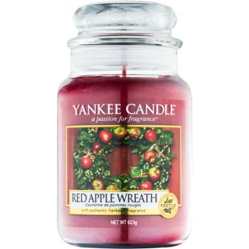Yankee Candle Red Apple Wreath lumânare parfumată Clasic mini 623 g