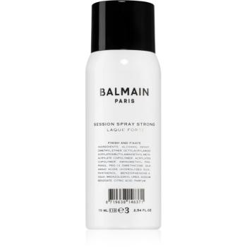 Balmain Hair Couture Session Spray fixativ cu fixare puternică pachet pentru calatorie 75 ml