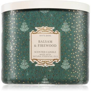 Bath & Body Works Balsam & Firewood lumânare parfumată 411 g