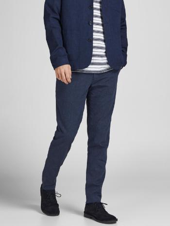 Jack & Jones Linen Pantaloni Albastru