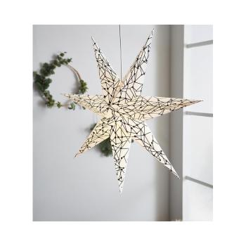 Decorațiune luminoasă suspendată Markslöjd Karla, ø 75 cm, alb