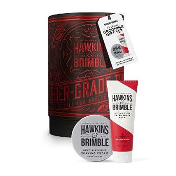 Hawkins & Brimble Set cadou crema de ras + balsam după ras