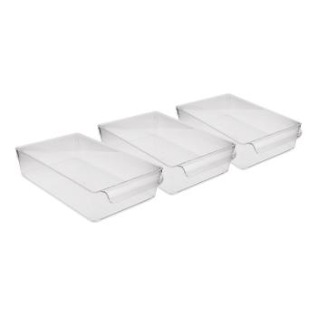 Organizator de frigider 3 buc. din plastic – Hermia