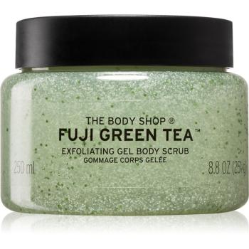 The Body Shop Fuji Green Tea exfoliant pentru corp cu ceai verde 250 ml