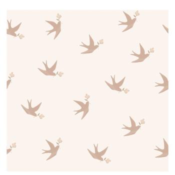 Tapet pentru copii din material nețesut 10 m x 50 cm The Swallows – Lilipinso