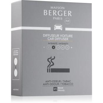 Maison Berger Paris Car Anti Odour Tobacco parfum pentru masina Refil (Woody) 2 x 17 g