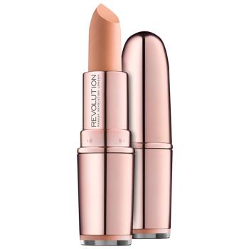 Makeup Revolution Iconic Matte Nude ruj cu efect matifiant culoare Wishful 3.2 g
