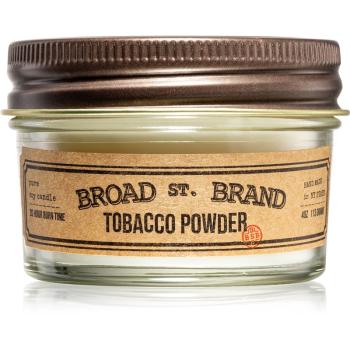 KOBO Broad St. Brand Tobacco Powder lumânare parfumată  I. (Apothecary) 113 g
