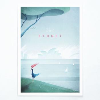 Poster Travelposter Sydney, A2