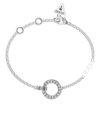 Guess Elegantbrățară de oțel Circle Lights JUBB03162JWRH 14,5 - 18,5 cm