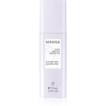 KERASILK Styling Flat Iron Spray spray cu protecție termică, pentru aranjarea cu placa și cu ondulatorul 75 ml