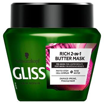 Gliss Kur Mască regenerantă pentru păr 2in1 Bio-Tech Restore (2 in 1 Rich Butter Mask) 300 ml