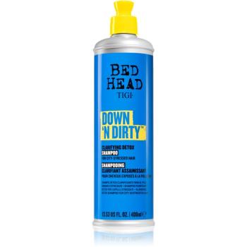 TIGI Bed Head Down'n' Dirty șampon detoxifiant pentru curățare pentru utilizarea de zi cu zi 400 ml